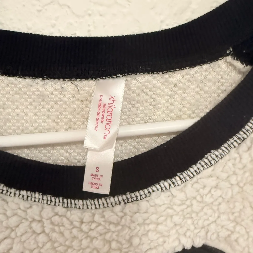 Xhilaration Black and White Panda Sweater - Image 2