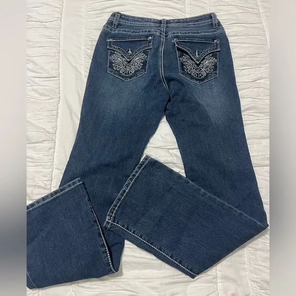 Nine West Blue Jeans. Date Night Fit. Size 6. - Image 2