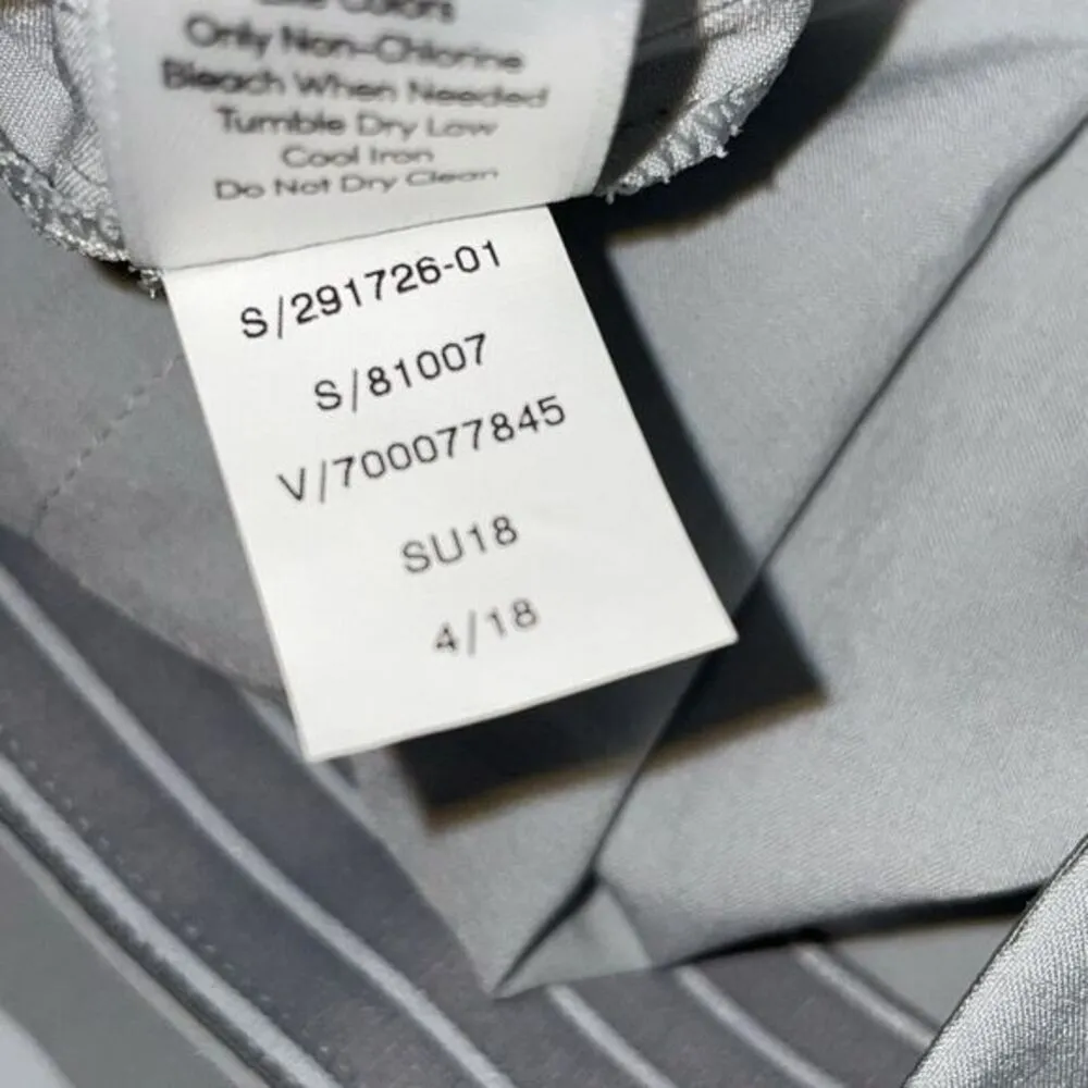 Athleta Planner Skort Skirt Shorts Lightweight Golf 291726 Sz 12 Zip Pocket Gray - Image 8