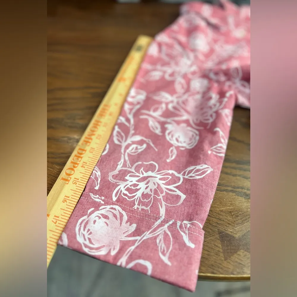 Coldwater Creek Women’s Medium Button front Blouse/jacket Like New Floral Print - Image 6