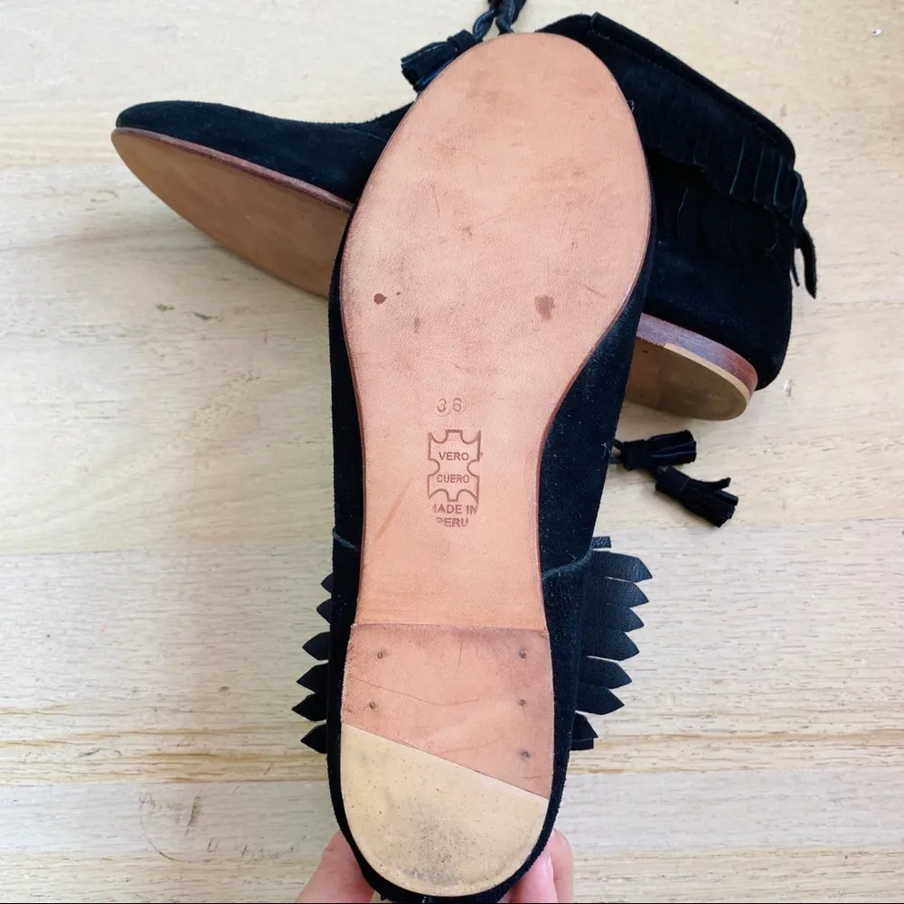 Ulla Johnson suede fringe bootie - Image 5