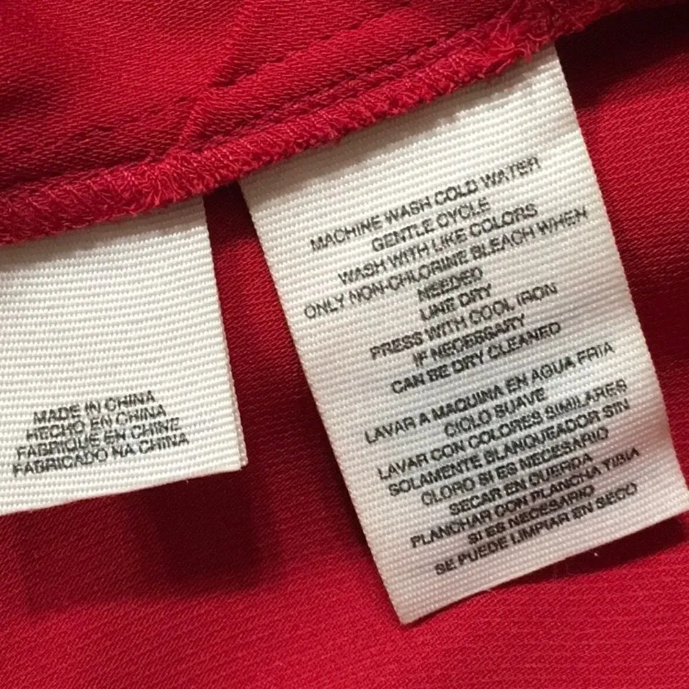 Rachel Roy lipstick red top. Red Size XS - Image 8