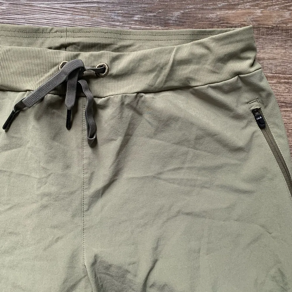 Lole Green Joggers Cropped Length M - Image 2