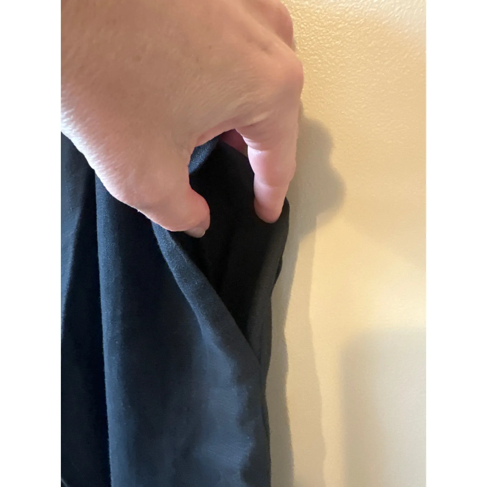 Just Bee Queen Black Linen Wide Leg Cut Out Jumpsuit Size S NWT - Image 12