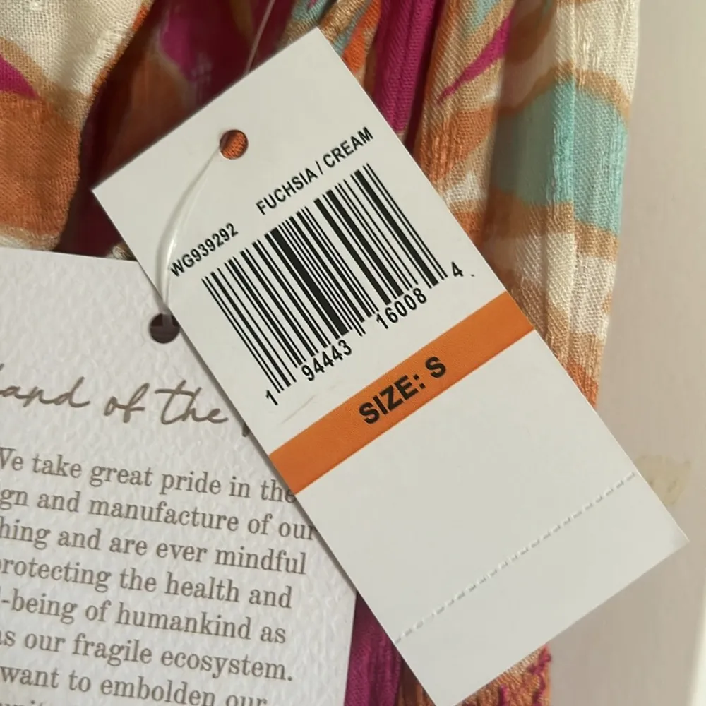 NWT Band Of The Free Floral Halter Dress Pink - Image 8