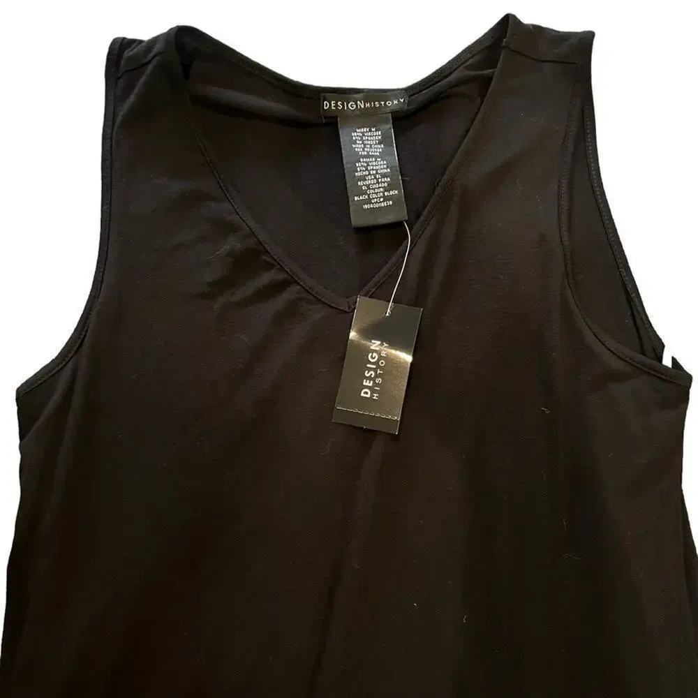 NWT‎ Design History Missy Medium Slant Bottom Ruffle Dress - Image 2