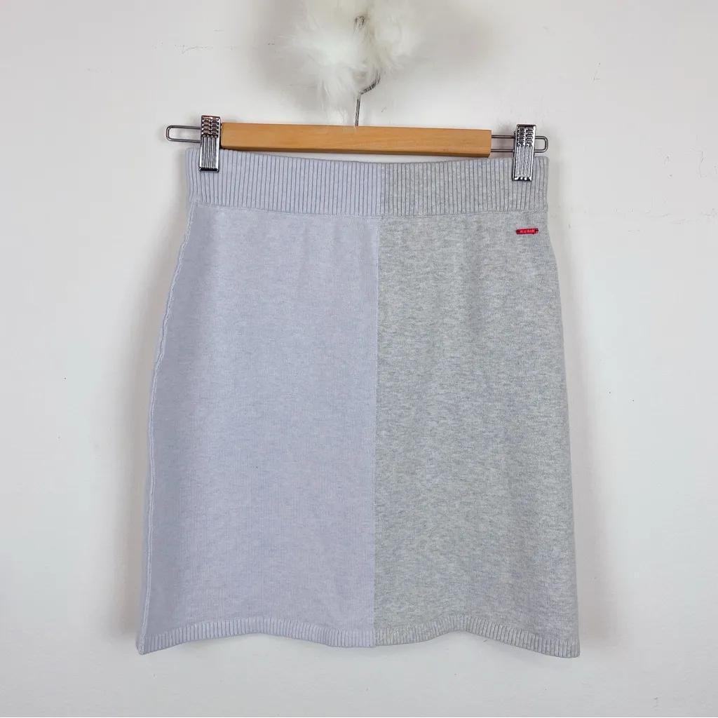 n:Philanthropy Grove Top & Swan Skirt Knit Loungewear Set Casual Cloudy Blue NWT - Image 8