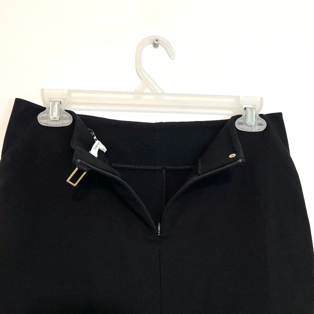 NEW NWT DIANE VON FURSTENBERG DVF Esme Black Jersey Knee Length Pencil Skirt 4 - Image 14
