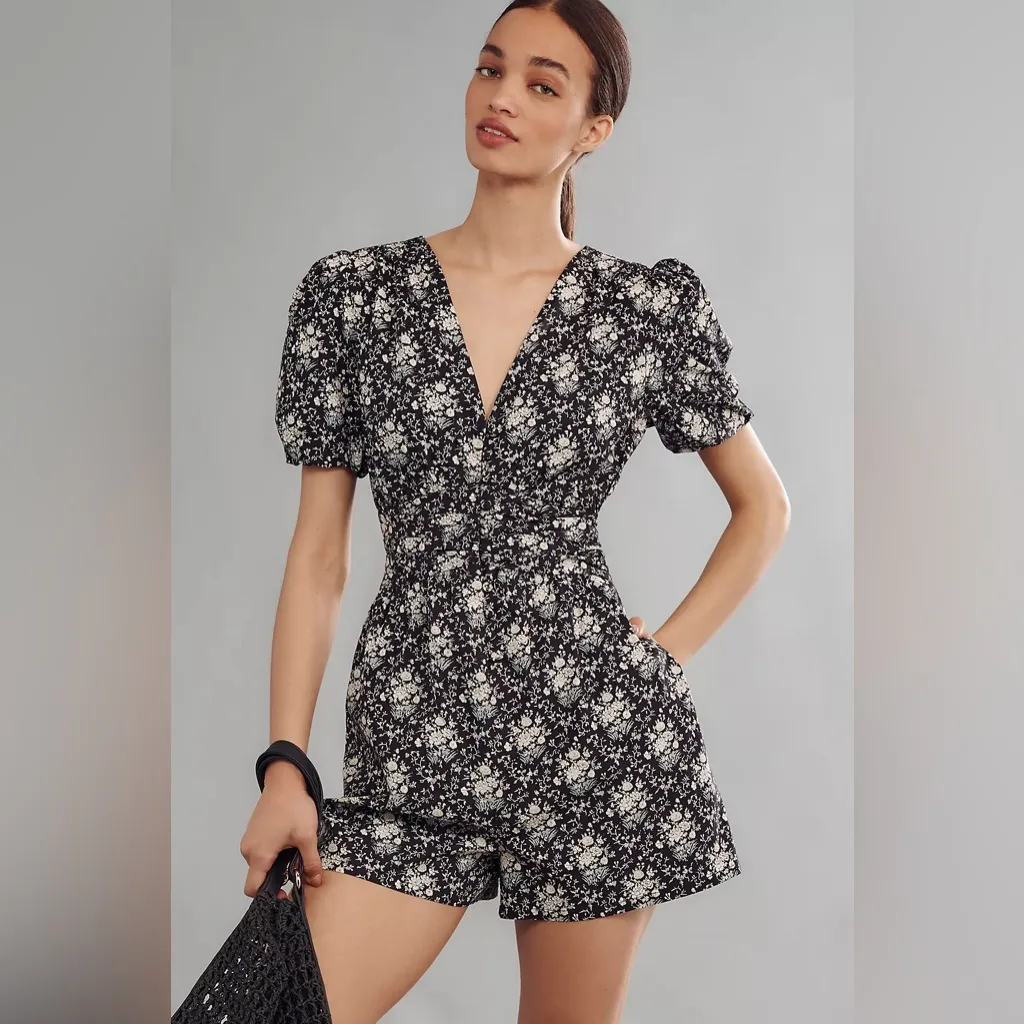 The Katerina Button-Front Romper - Image 2