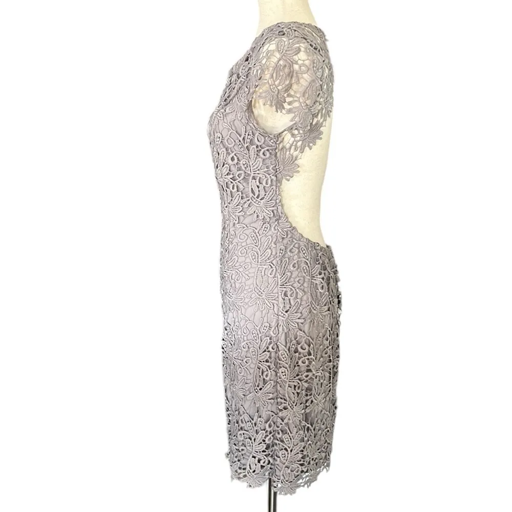 Lulu’s Hidden Talent Backless Grey Lace Dress - Image 8