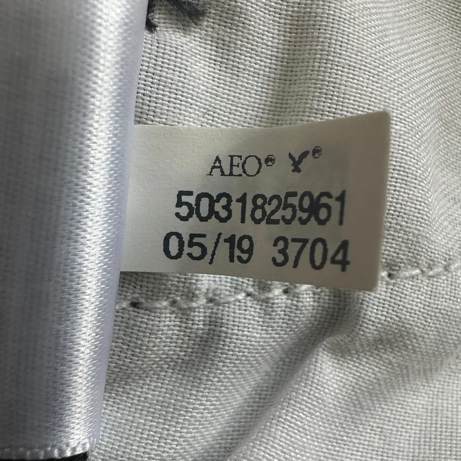 American Eagle Crop Pants Womens 2 Black Plaid Checkered Preppy Dark Academia - Image 10