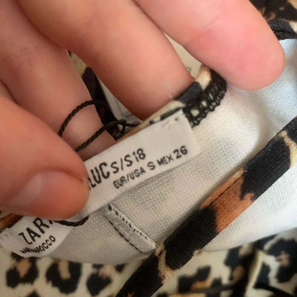 zara leopard boydcon dress small - Image 4