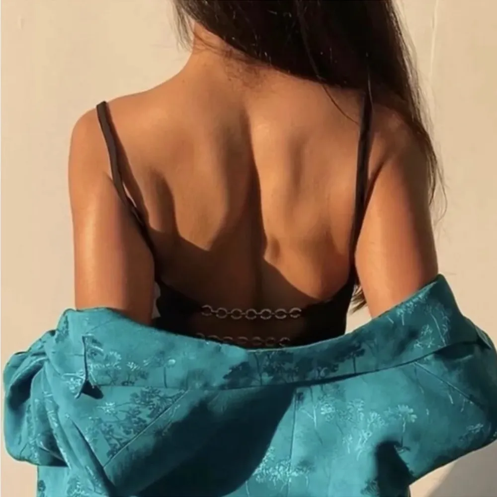 Zara Double Breasted Textured Turquoise Blue Jacquard Lapel Collar Blazer XS NEW - Image 7