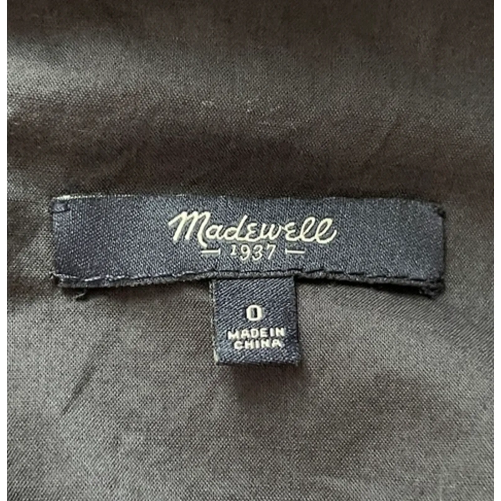 Madewell Dress Womens 0‎ Navy Blue Cut Out Sundress Party Wedding Minimalist - Image 6