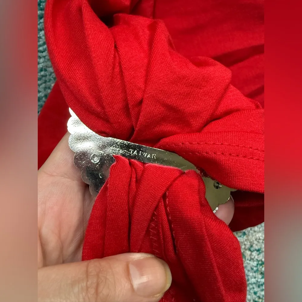 Vintage NOS handmade Valentine’s Be Mine embroidered paint T - Image 12