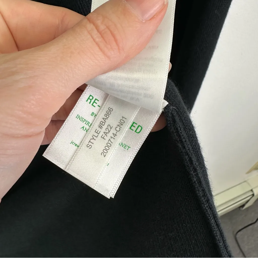 J. Crew‎ Chelsea Open Front Sweater Blazer Black Size M - Image 4