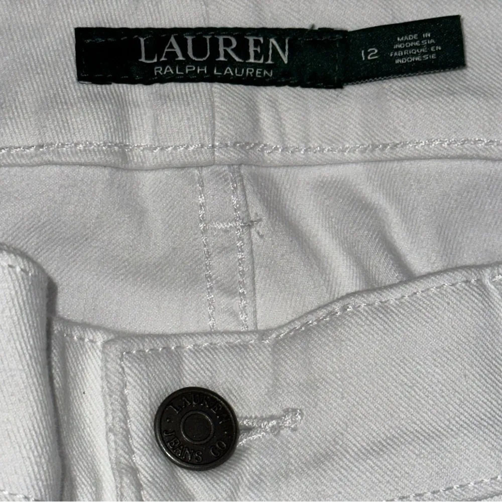 Lauren Ralph Lauren Denim NWT Women’s Size 14 White Premier Straight Jeans - Image 6