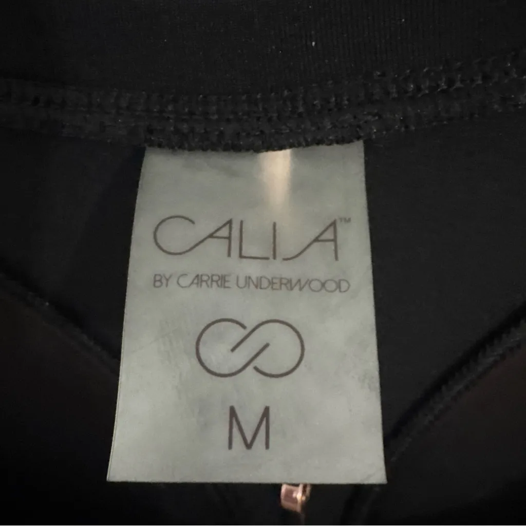 Calia Carrie Underwood Black Vented Mesh Back Long Sleeve Workout Top Women’s MD Size M - Image 2