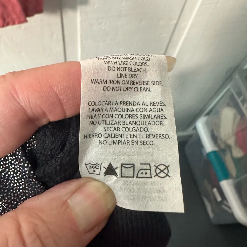 NFL Couture New Orleans Saints Metallic Couture Full Zip Womens XL EUC - Image 8