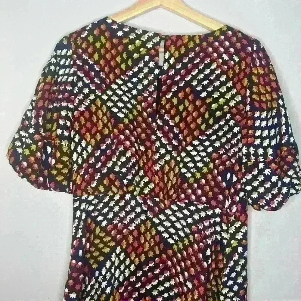 Anthropologie Maeve Melody Floral Print Dress Size 2 - Image 5