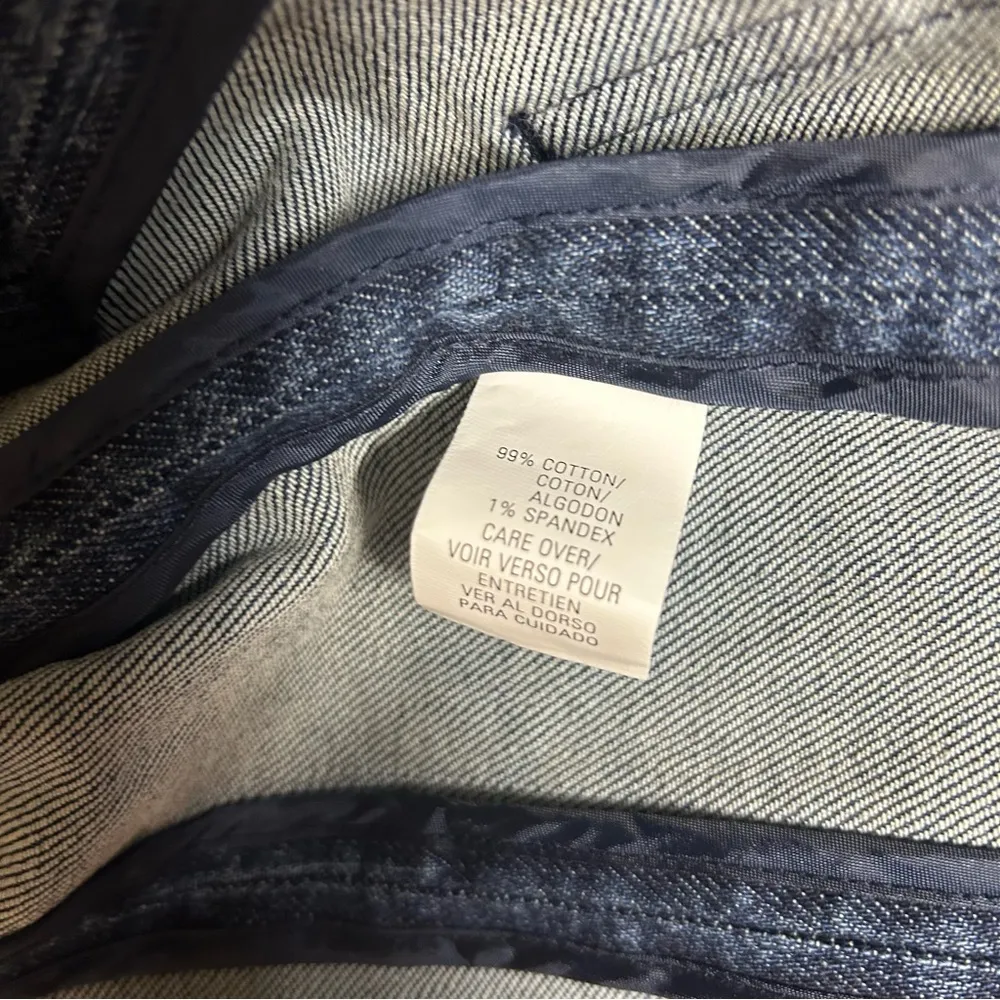 Vintage Anne Klein Denim Peacoat Jacket – Women’s Medium - Image 4