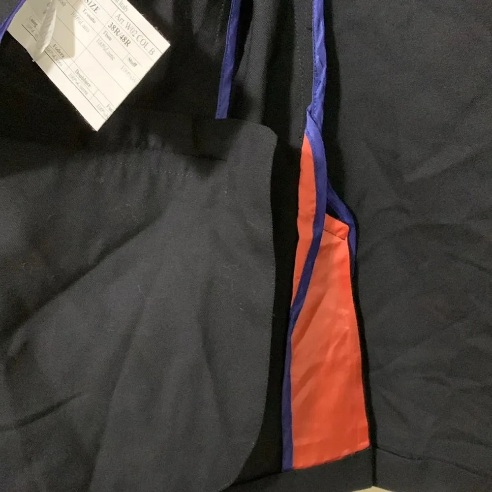 Paul Smith Soho Fit black woman blazer size 38R/48R 100% wool made in Italy - Image 12