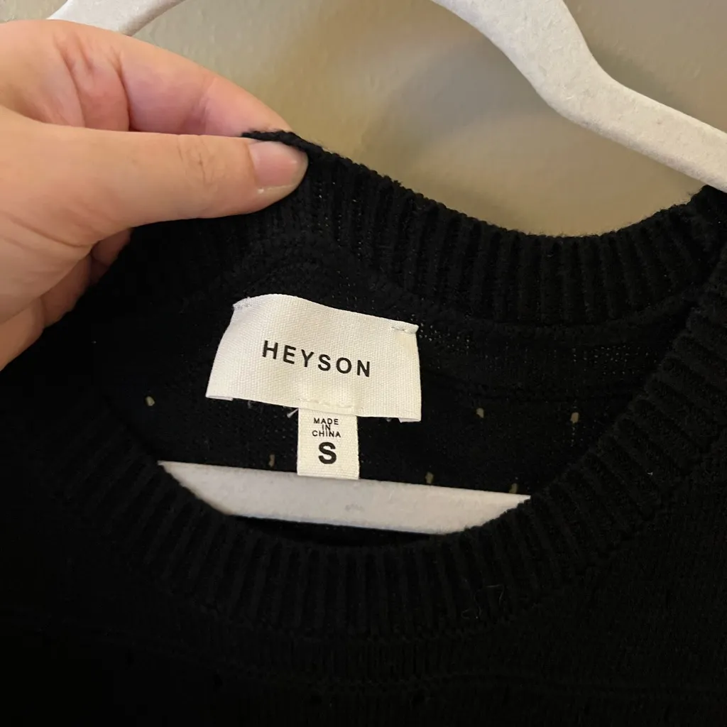 Heyson Elegant Black and White Maxi Dress - Image 5