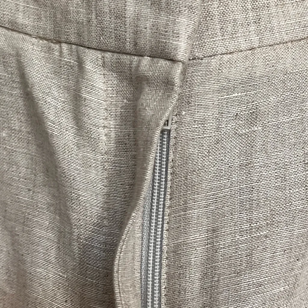 NWT Jcrew Wide-leg Essential pant in linen - Image 6