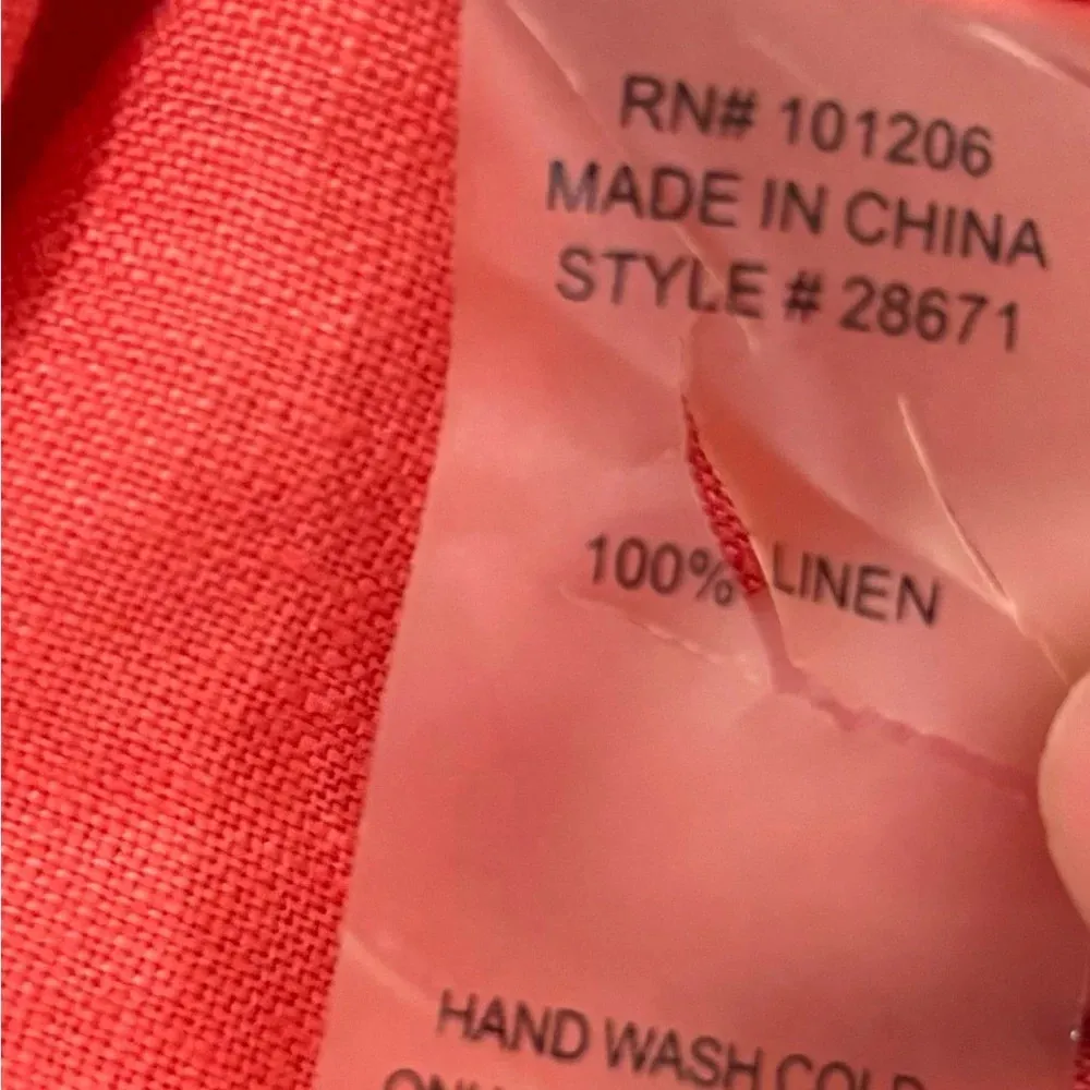 Soft Surroundings  100% Linen Button Down - Image 6