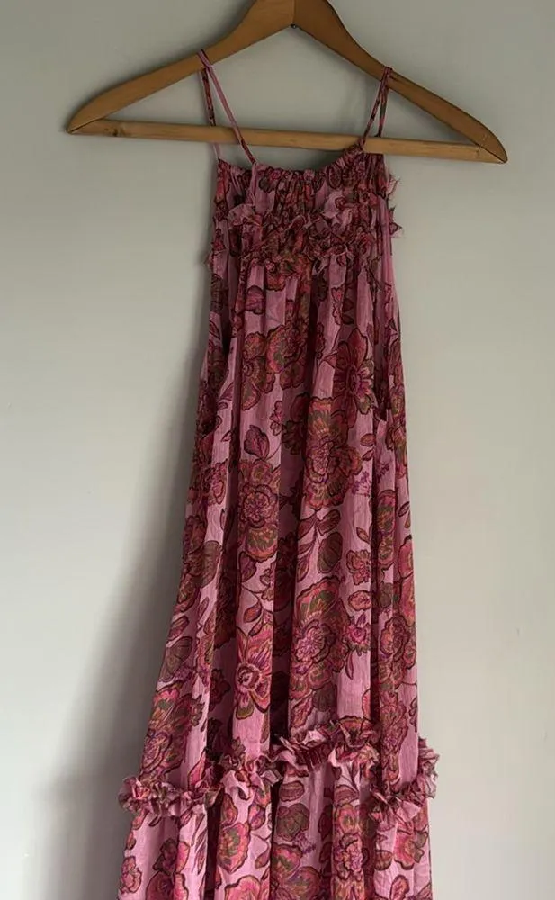 Misa Lala Dress - Amaranth Flora XS - Image 3