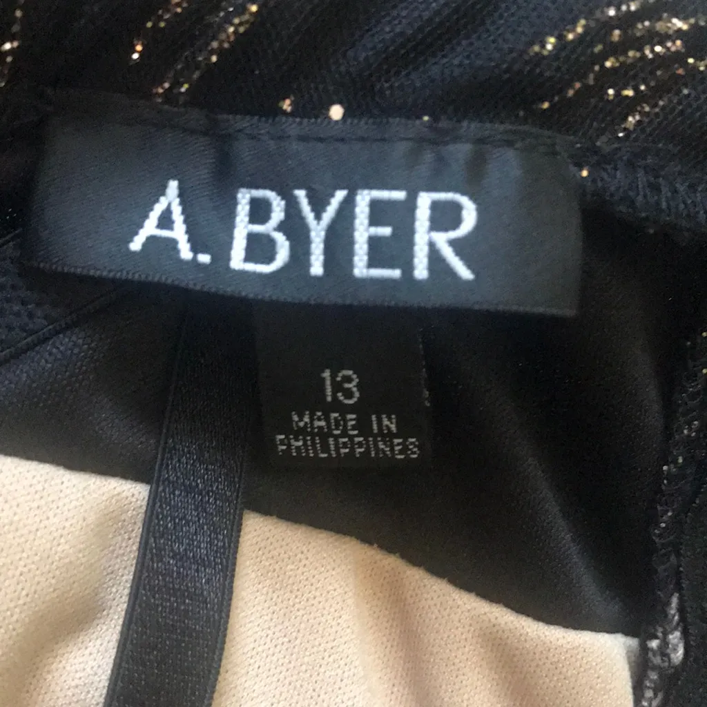 A Byer Formal Strapless Dress - Image 3