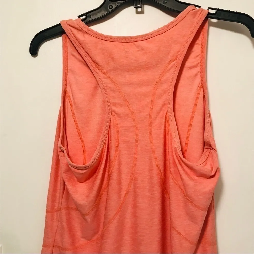 Reebok  RACERBACK DYNAMIC TRAINING TANK TOP ORANGE ATHLETIC WOMENS SIZE LARGE - Image 8