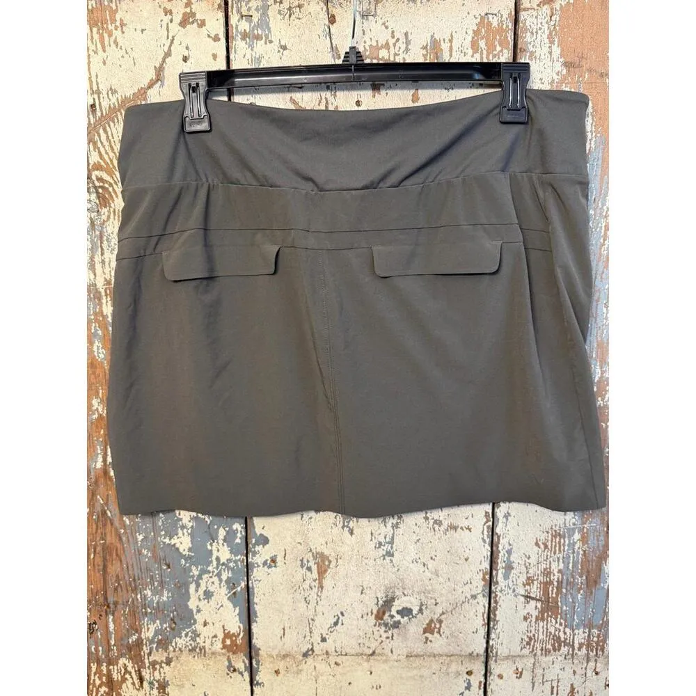 Athleta SoHo Skort Olive green size 18 - Image 3