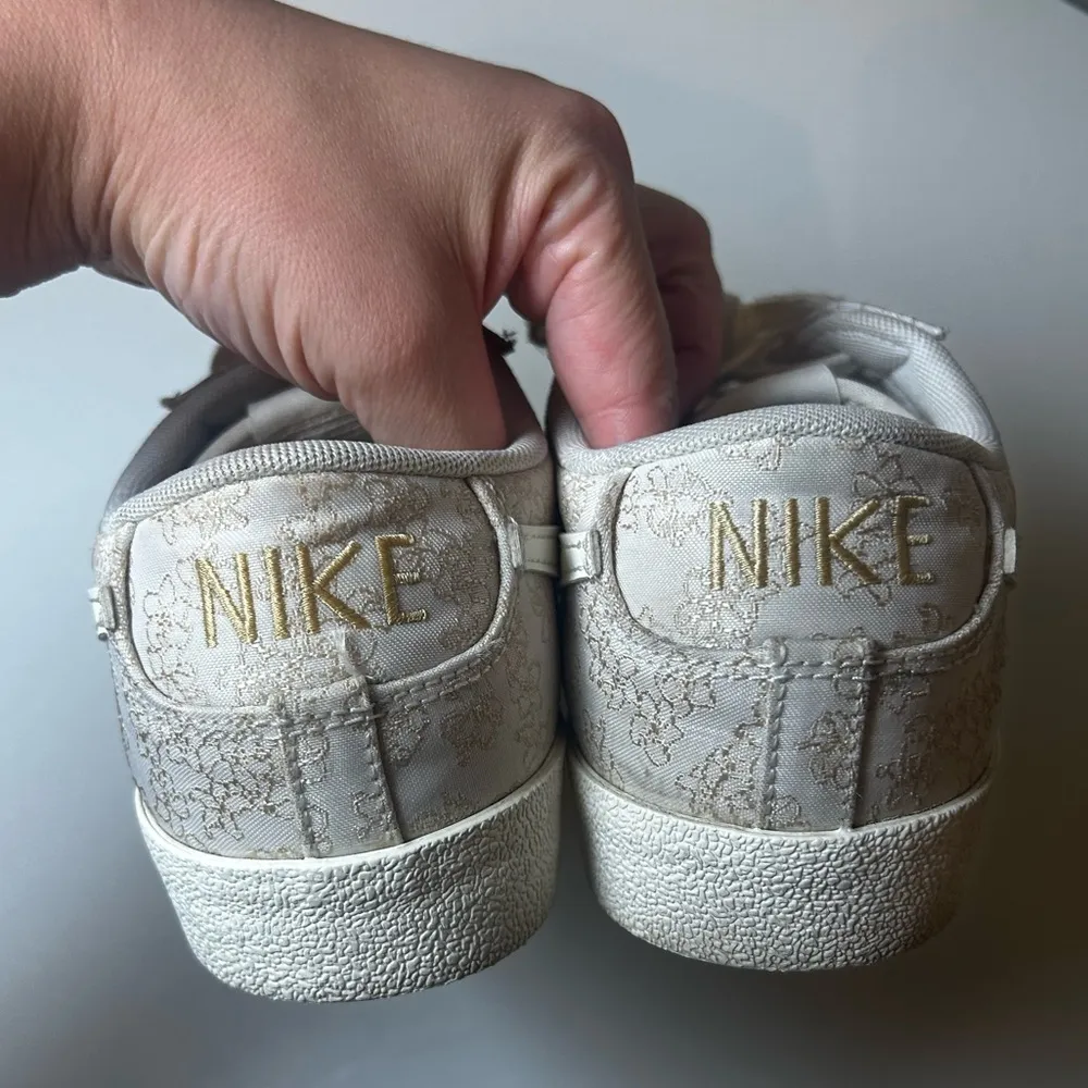 Nike Blazer‎ Low 77 Sail Sesame Embroidered - Image 6