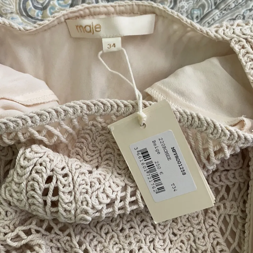 MAJE new with tags macrame dress - Image 5