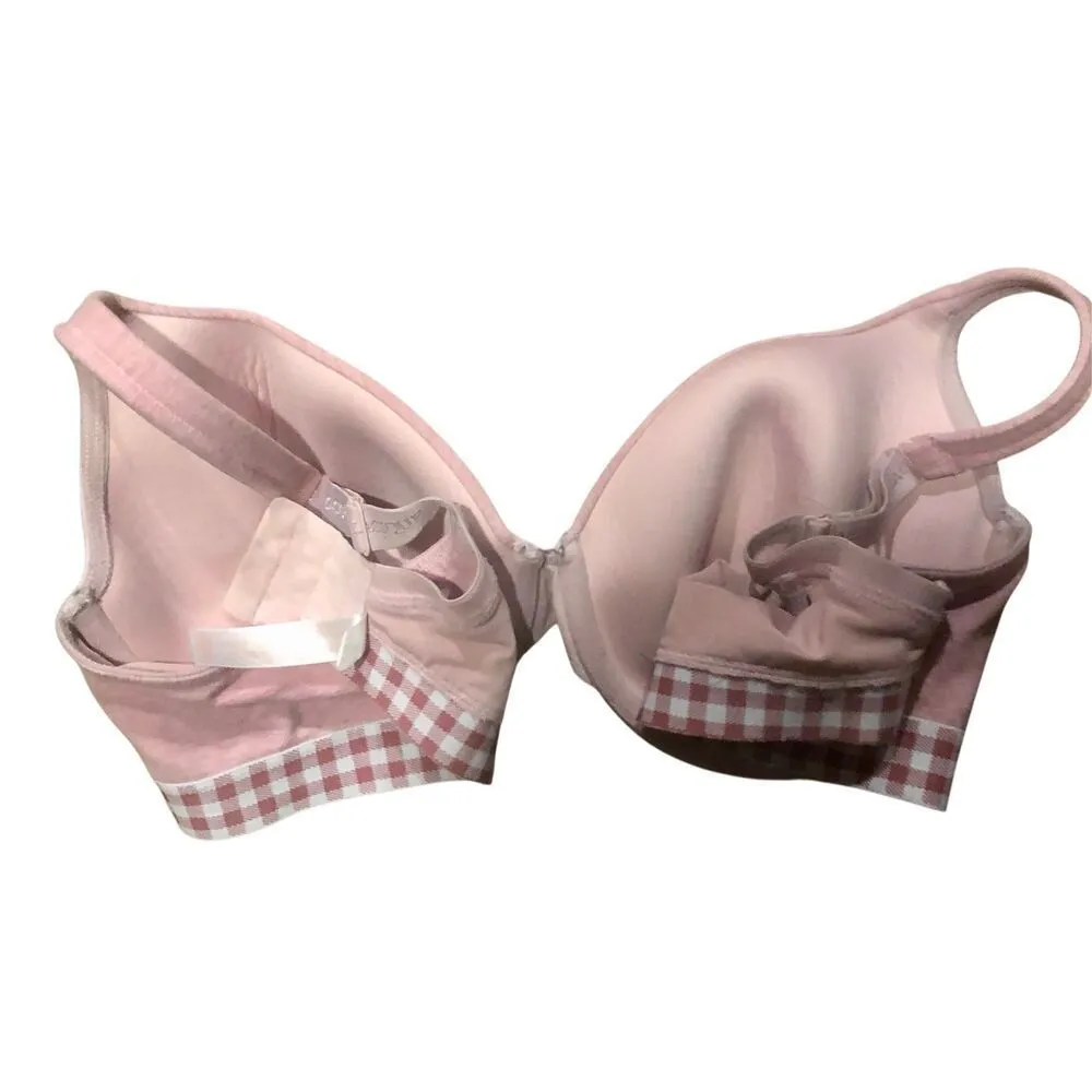 Cacique pink adjustable straps bra offers full coverage and underwire support fo - Image 3