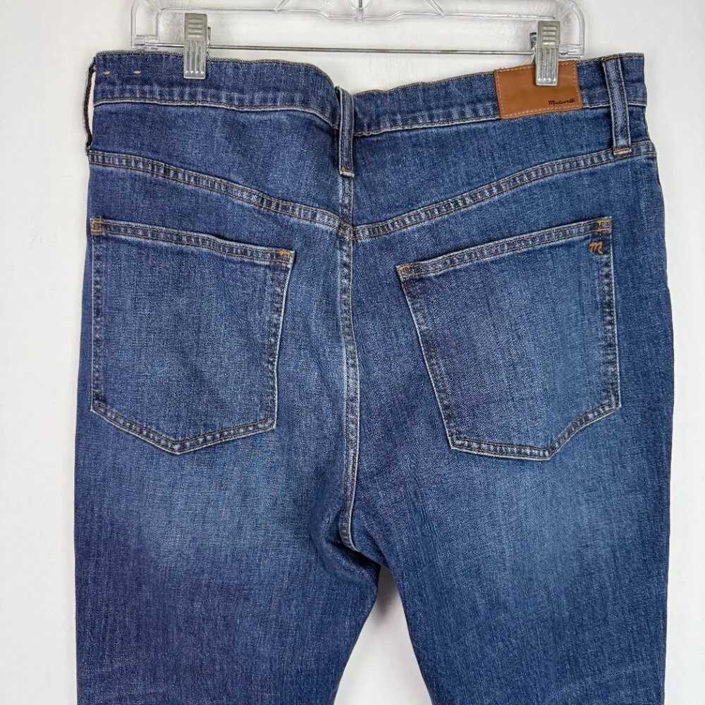 Madewell The Perfect Vintage Jean Barnsdale Wash: Button-Front Edition Size 32P - Image 9