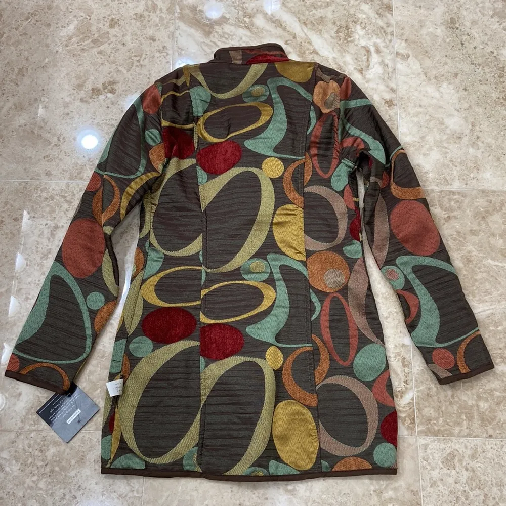 🎁NWT. Trimdin Milano Collection Reversible Long Jacket. Size XS - Image 6