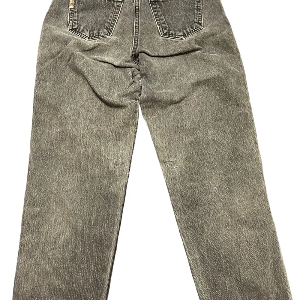 Gitano vintage grey high waisted distressed jeans size 10 - Image 6