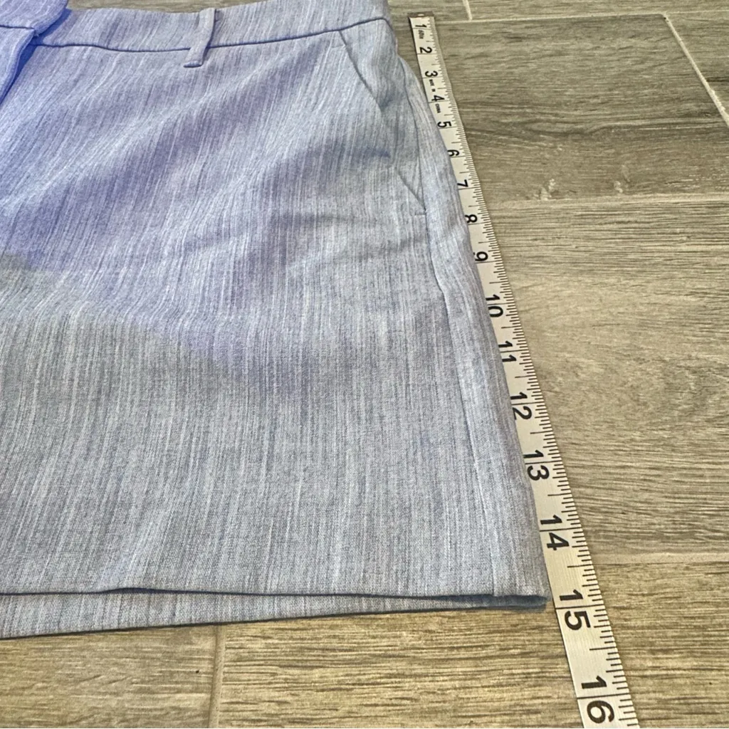 Nine West High Rise Flat Front 
Trouser Shorts Women’s Dressy Casual Size Large - Image 5