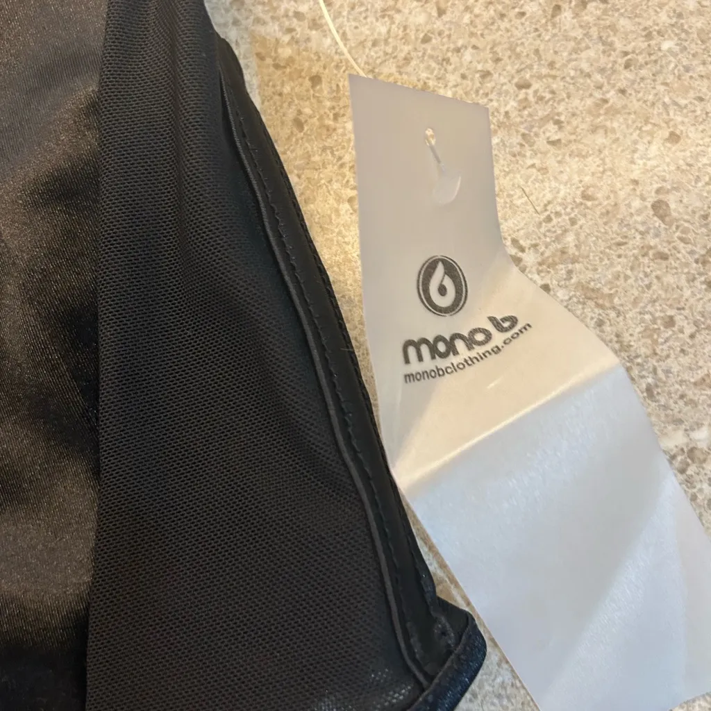 NWT Mono B Black Corset Crop Top Size Small - Image 4