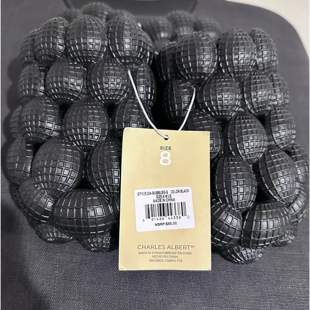 Charles Albert Bubbles Black Slides - Image 4