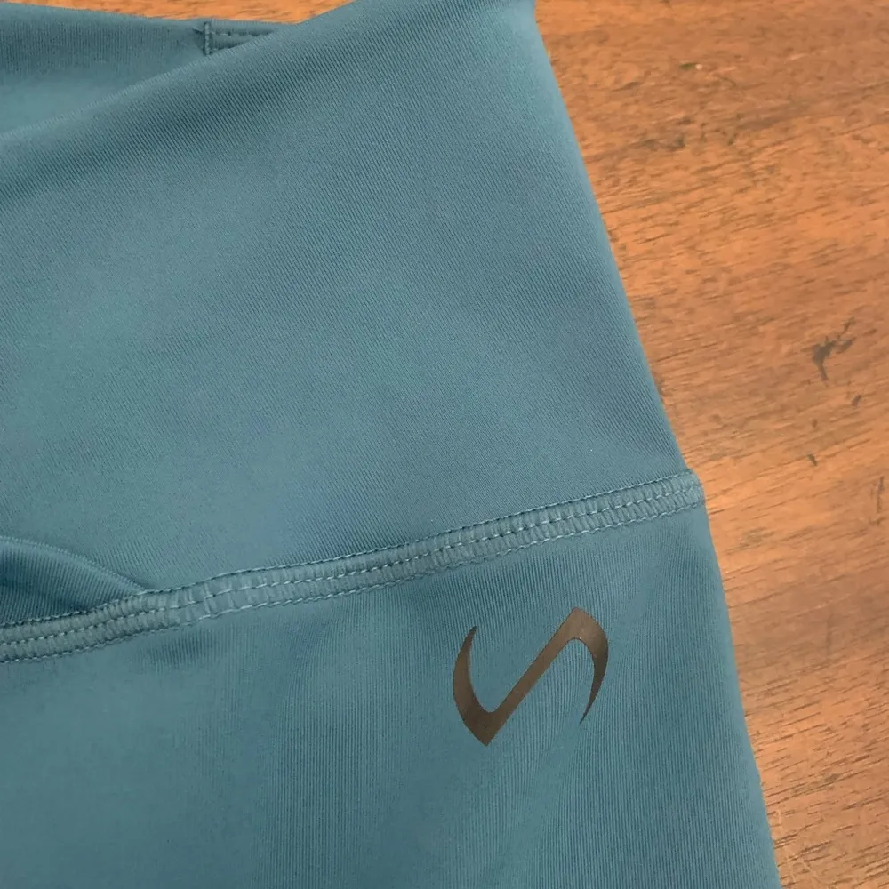 TLF Apparel Leggings Women’s XS Teal Blue Full Length - Image 3