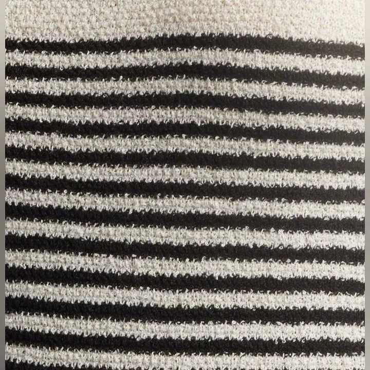 NWT Moon River Black and White Striped Dress Sleeveless Maxi Sundress Medium - Image 6