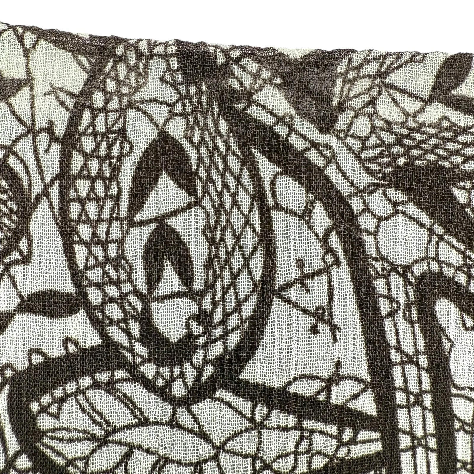 Connected Apparel Y2K Babydoll Dress Sz 16 Brown Drop Waist‎ Bow Chiffon Overlay - Image 8