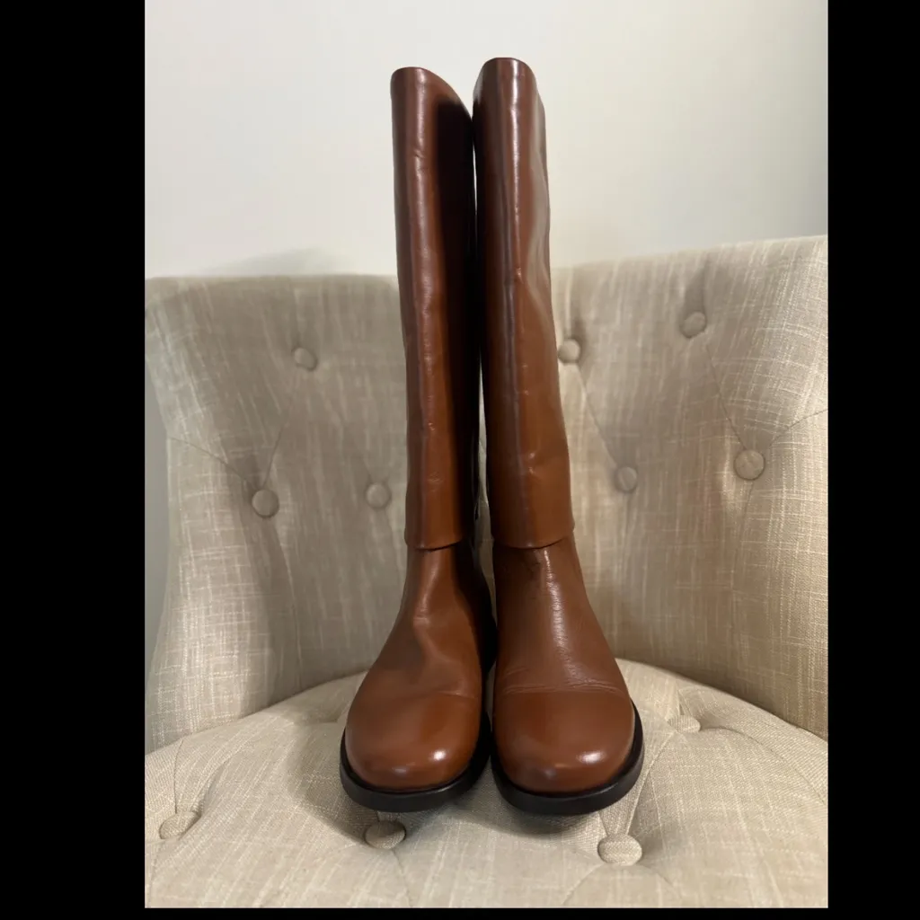 Mango LEATHER BOOTS WITH DECORATIVE BUCKLE - Image 2