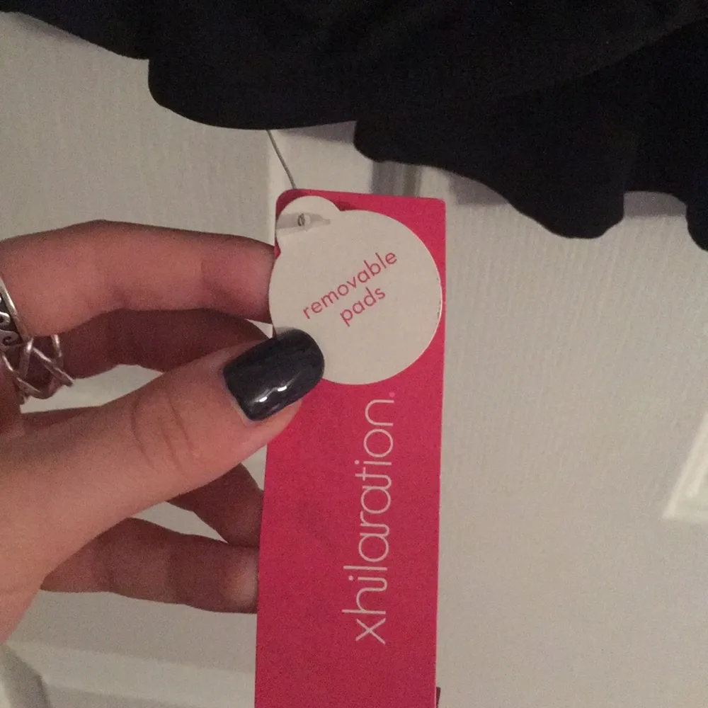 Target black bathing suit top with cool back - Image 4