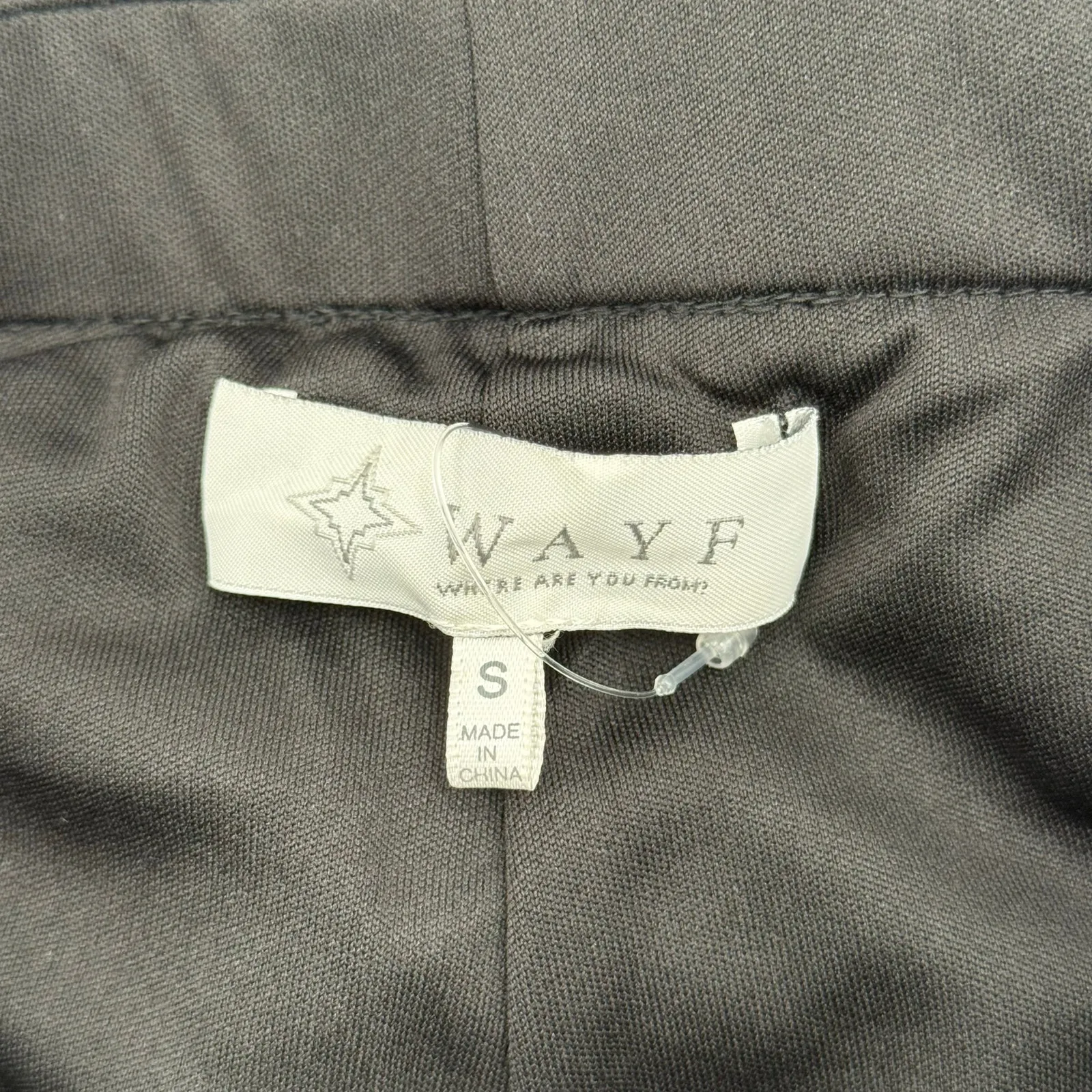 WAYF Leggings Size Small NWOT Black Sequin High Waisted NEW Holiday Cocktail - Image 7