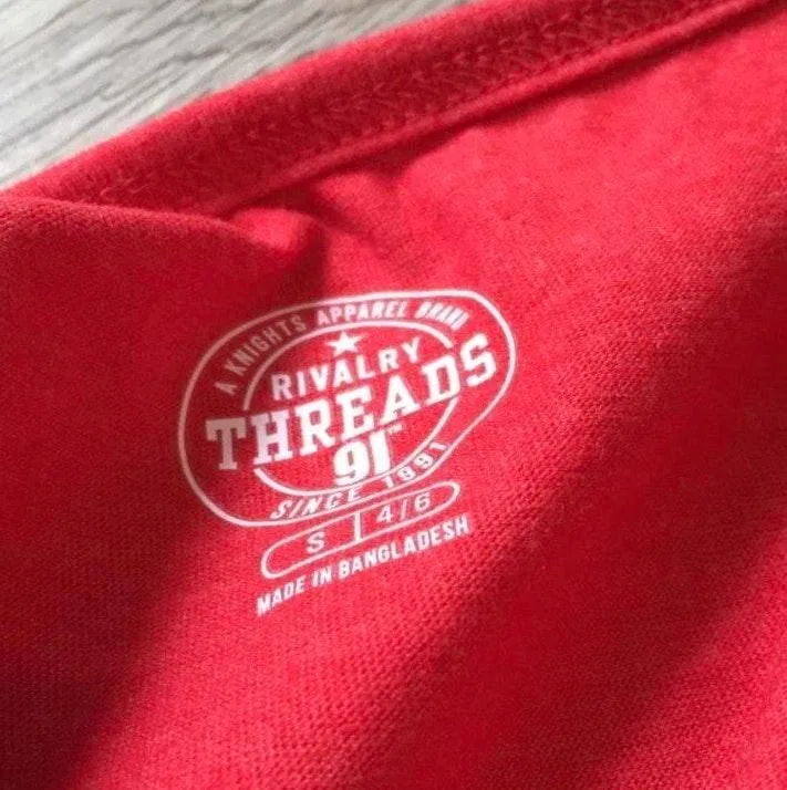 NWOT Georgia Bulldogs Red Racerback Tank Top Tee University - Image 8