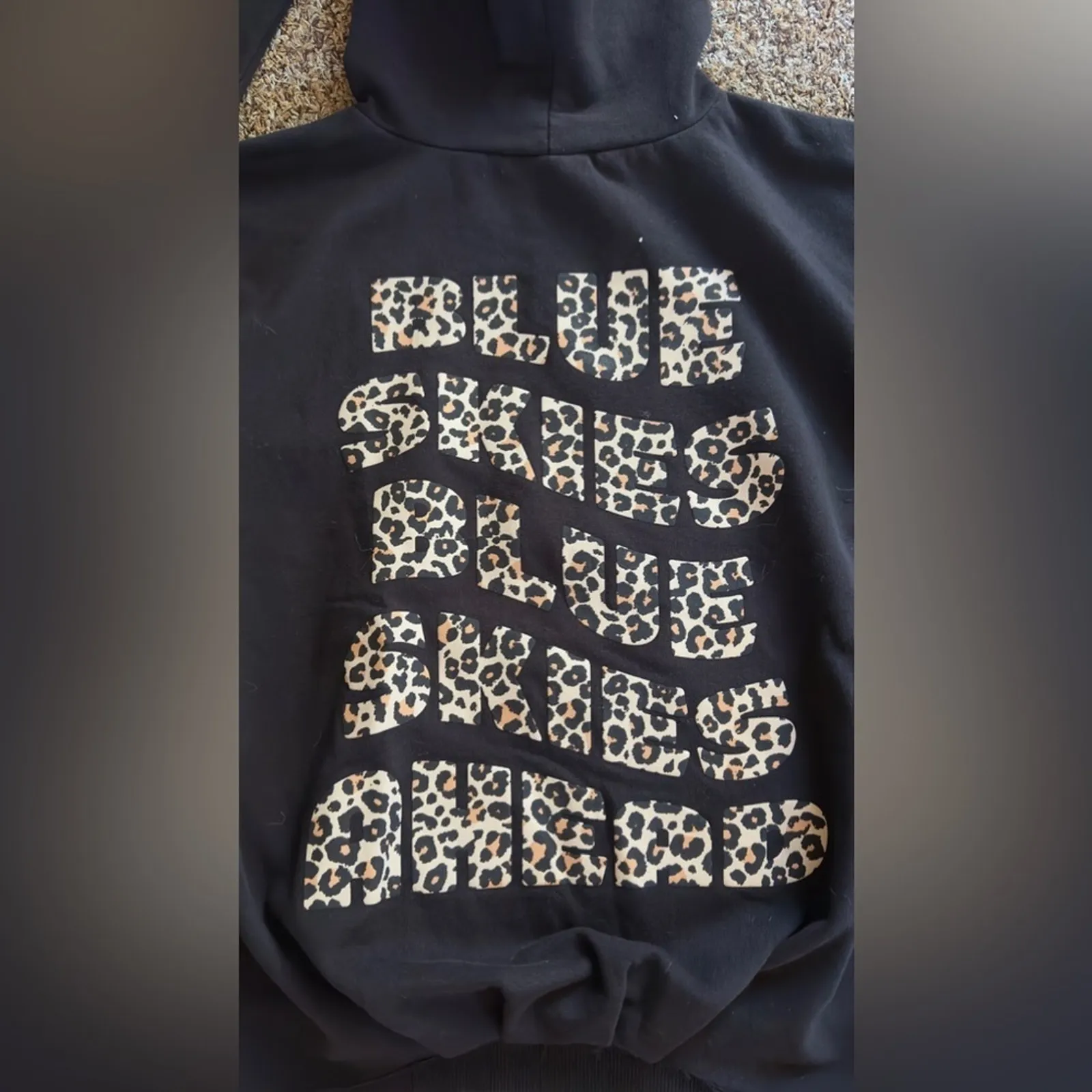 Zara Animal Print Hoodie  Sporty & Street Fashion, Casual Athleisure Style Sz M - Image 8